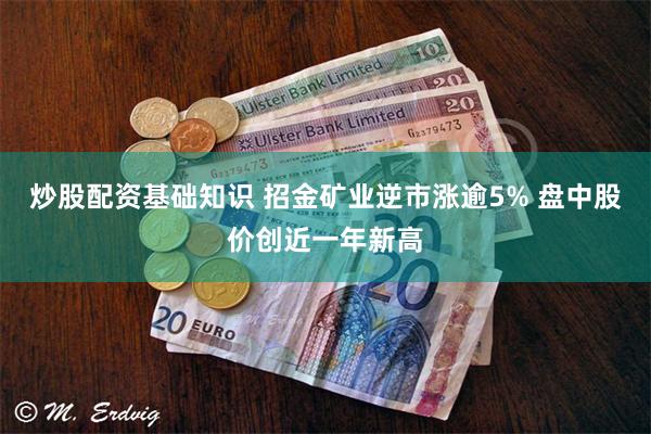 炒股配资基础知识 招金矿业逆市涨逾5% 盘中股价创近一年新高