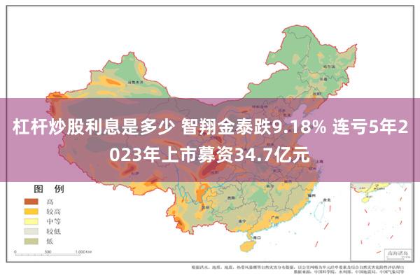 杠杆炒股利息是多少 智翔金泰跌9.18% 连亏5年2023年上市募资34.7亿元