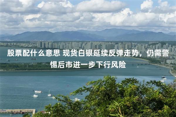 股票配什么意思 现货白银延续反弹走势，仍需警惕后市进一步下行风险