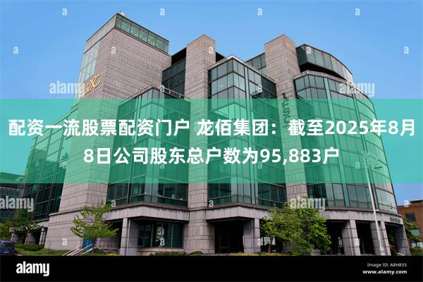 配资一流股票配资门户 龙佰集团：截至2025年8月8日公司股东总户数为95,883户